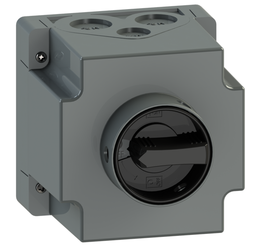 Picture of Interruptor ON-OFF A251 3P 40A em caixa CZ/PT (3x🔒)