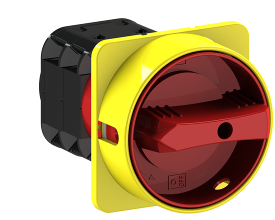 Picture of Interruptor A451 3P 63A fix. frontal 4f, espelho AM/VM (3x🔒)