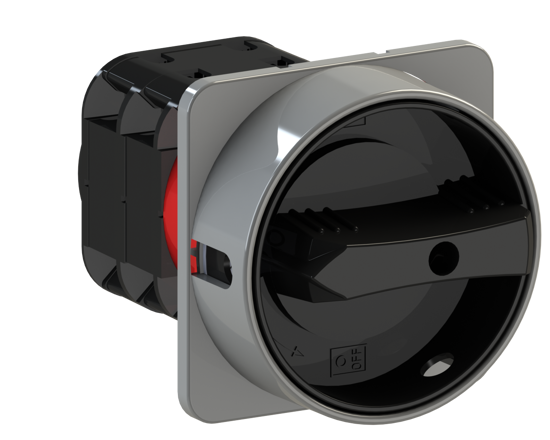 Picture of Interruptor A451 3P 63A fix. frontal 4f, espelho CZ/PT (3x🔒)