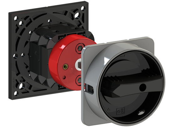 Picture of Interruptor A451 4P 63A fix. base 4f, espelho CZ/PT (3x🔒)