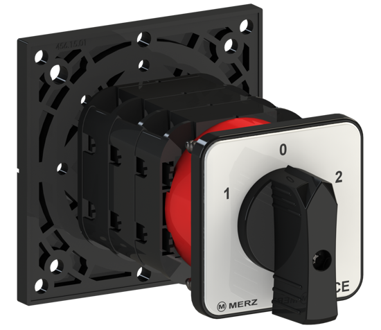 Picture of Inversor de marcha 1-0-2 3P 63A fixação p/ base