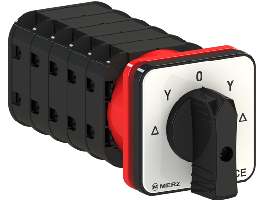 Picture of Comutador estrela-triângulo+inversão 63A fixação frontal