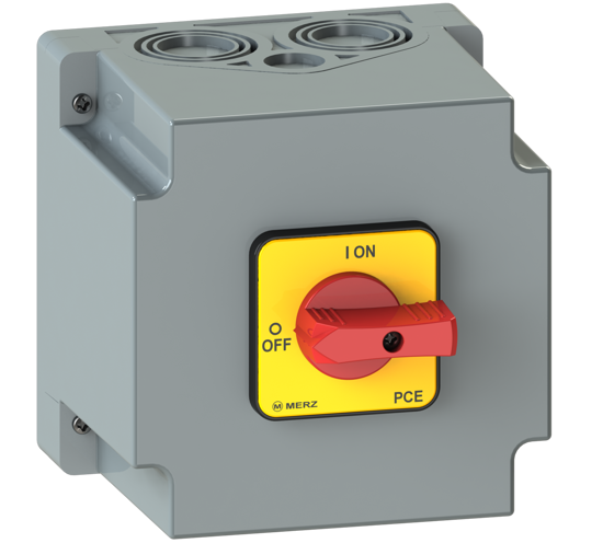 Picture of Interruptor ON-OFF A451 1P 63A em caixa c/espelho AM/VM