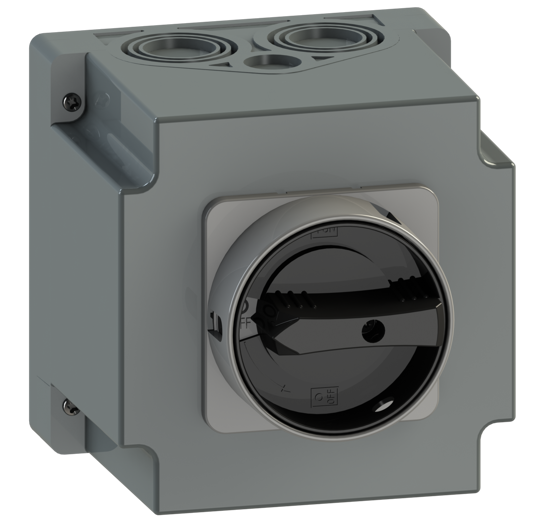 Picture of Interruptor ON-OFF A451 4P 63A em caixa CZ/PT (3x🔒)