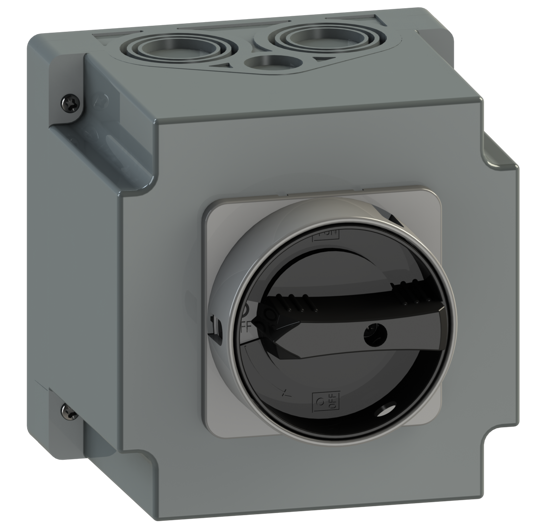 Picture of Interruptor ON-OFF A451 6P 63A em caixa CZ/PT (3x🔒)