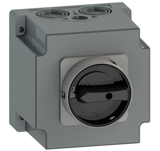 Picture of Interruptor ON-OFF A451 4P 63A +1NA+1NF em caixa CZ/PT (3x🔒)