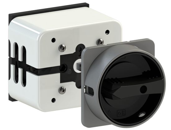 Picture of Interruptor A656 3P 80A fix. base 4f, espelho CZ/PT (3x🔒)