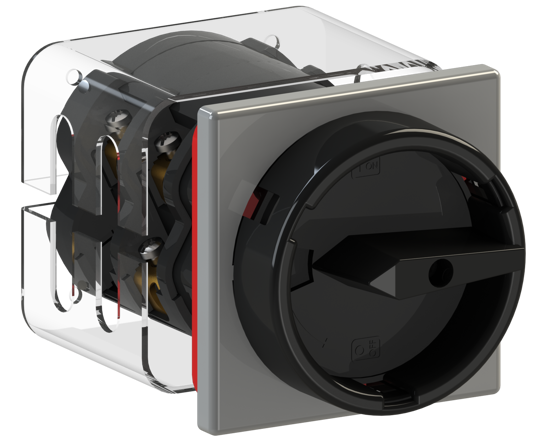 Picture of Interruptor A756 3P 125A fix. frontal 4f, espelho CZ/PT (3x🔒)