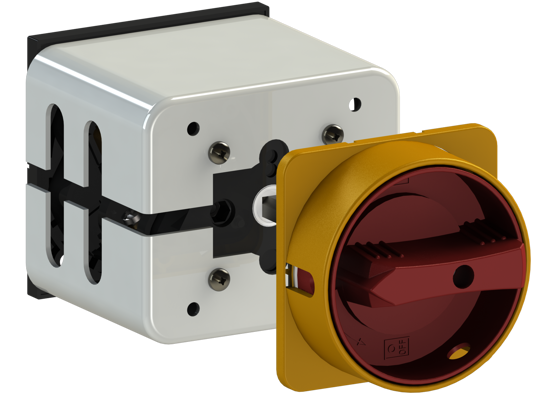 Picture of Interruptor A756 3P 125A fix. base 4f, espelho AM/VM (3x🔒)