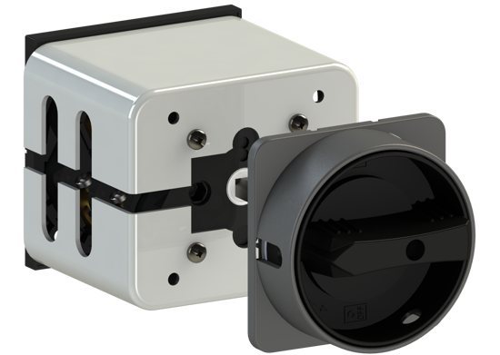 Picture of Interruptor A756 4P 125A fix. base 4f, espelho CZ/PT (3x🔒)