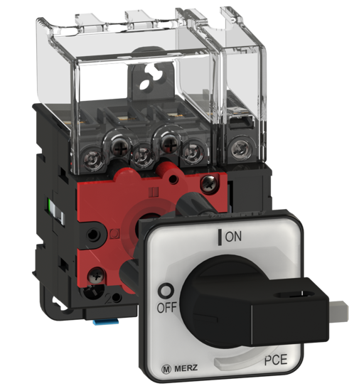 Picture of Interruptor ML1 4P 25A fix. base 2f/DIN, espelho CZ/PT (2x🔒)