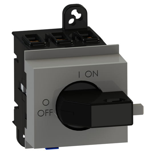 Picture of Interruptor ML1 3P 25A modular fix. base 2f/DIN, espelho CZ/PT (2x🔒)
