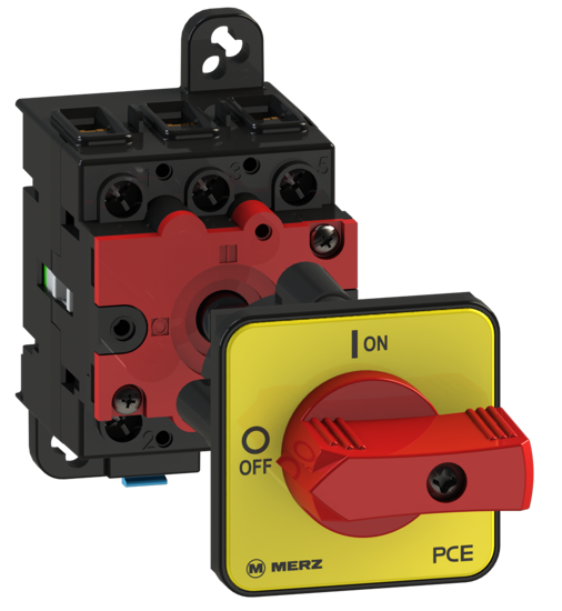 Picture of Interruptor ML1 3P 40A fix. base 2f/DIN, espelho AM/VM