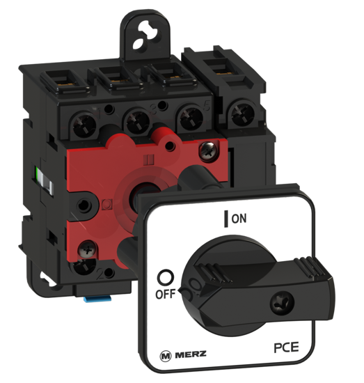 Picture of Interruptor ML1 4P 40A fix. base 2f/DIN, espelho CZ/PT