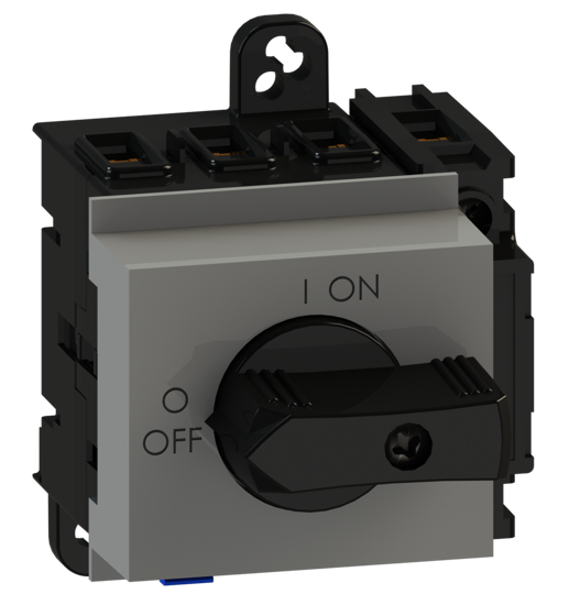 Picture of Interruptor ML1 4P 40A modular fix. base 2f/DIN, espelho CZ/PT