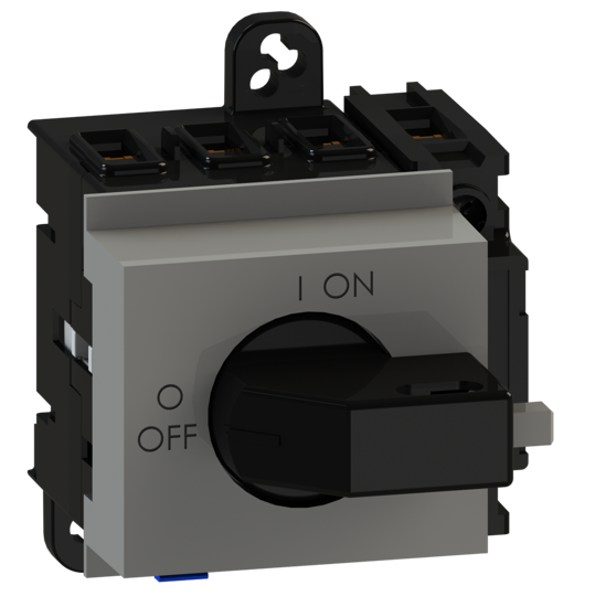 Picture of Interruptor ML1 4P 40A modular fix. base 2f/DIN, espelho CZ/PT (2x🔒)