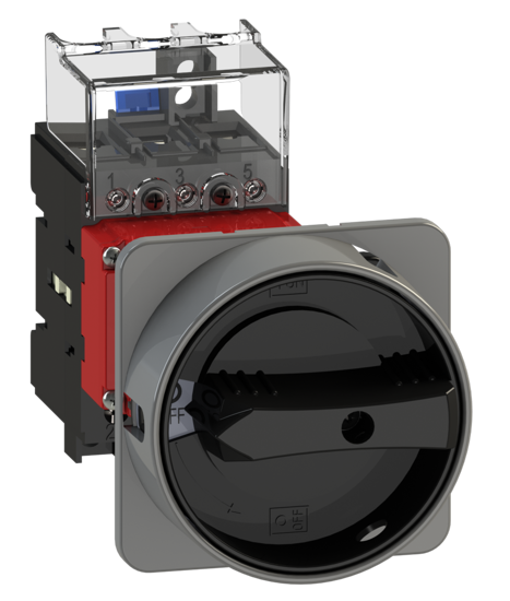 Picture of Interruptor ML2 3P 63A fix. base 2f/DIN, espelho CZ/PT (3x🔒)