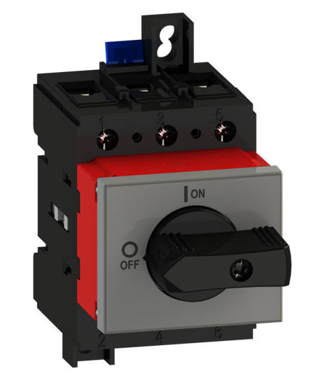 Picture of Interruptor ML2 3P 63A modular fix. base 2f/DIN, espelho CZ/PT