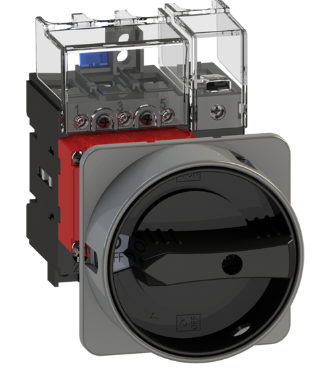 Picture of Interruptor ML2 4P 80A fix. base 2f/DIN, espelho CZ/PT (3x🔒)