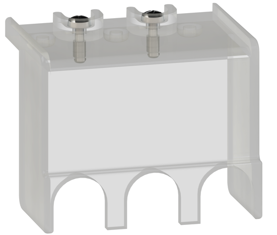 Picture of Cobertura de bornes HS3-ML2 (para ML2 3P)