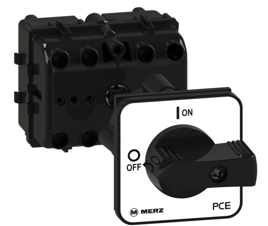 Picture of Interruptor ML0 3P 25A fix. base 2f/DIN, espelho CZ/PT