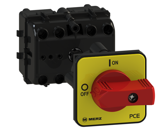 Picture of Interruptor ML0 3P 25A fix. base 2f/DIN, espelho AM/VM