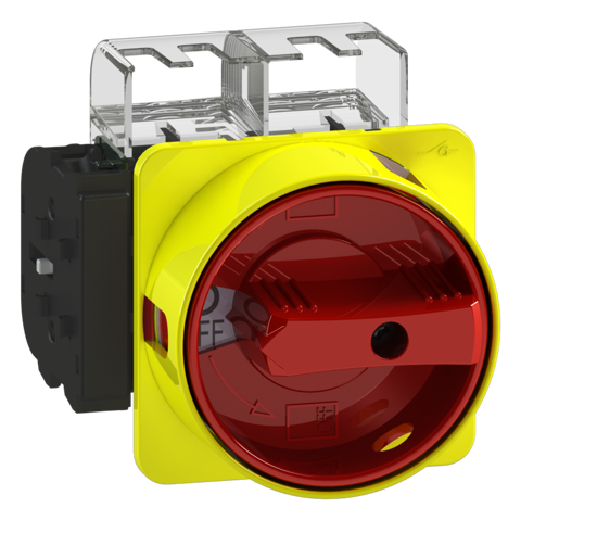 Picture of Interruptor ML0 3P 25A +1NA+1NF fix. frontal 2f, espelho VM/AM (3x🔒)