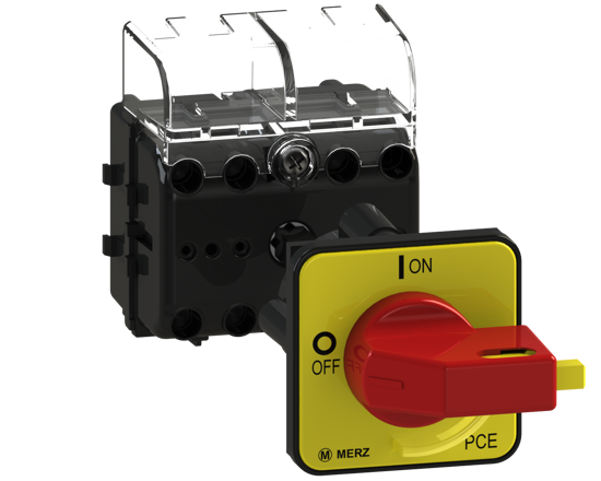 Picture of Interruptor ML0 4P 25A fix. base 2f/DIN, espelho AM/VM (2x🔒)