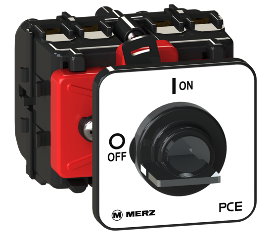 Picture of Interruptor ML0 3P 32A fix. central Ø22/30mm, acionado por🔑(⭪  pos 0)