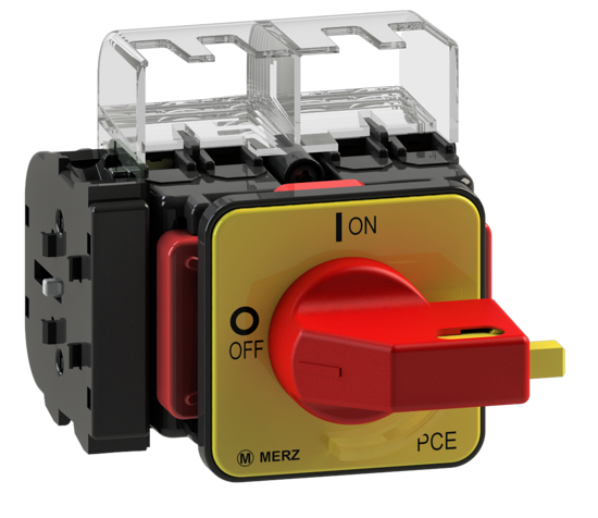 Picture of Interruptor ML0 3P 32A +1NA+1NF fix. frontal 2f, espelho VM/AM (2x🔒)