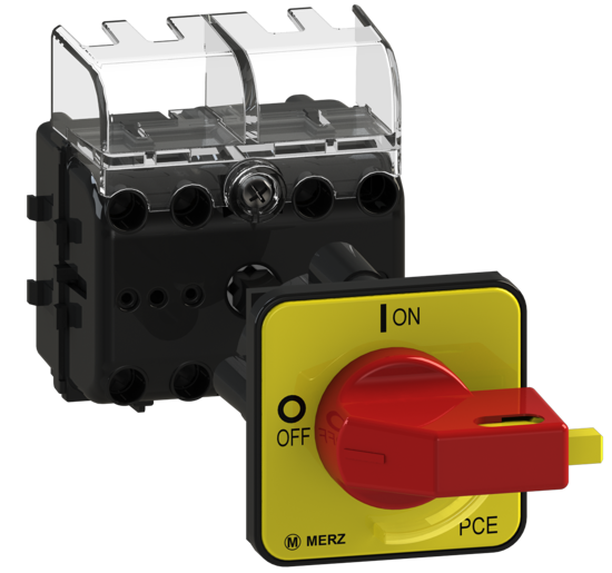 Picture of Interruptor ML0 4P 32A fix. base 2f/DIN, espelho AM/VM (2x🔒)