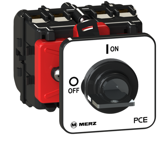 Picture of Interruptor ML0 4P 32A fix. central Ø22/30mm, acionado por🔑(⭪  pos 0-I)