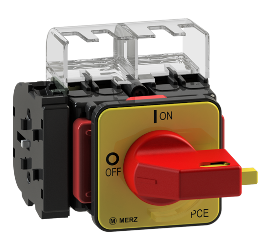 Picture of Interruptor ML0 4P 32A +1NA+1NF fix. frontal 2f, espelho VM/AM (2x🔒)