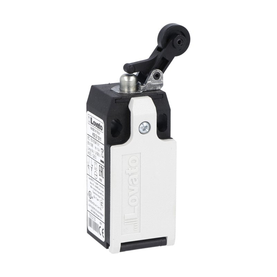 Picture of Fim-de-curso plástico+roldana lateral+rodízio plástico ação lenta 2NA