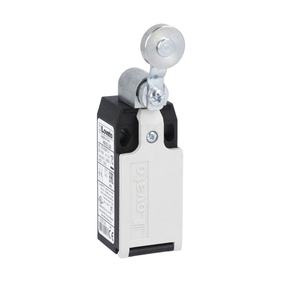 Picture of Fim-de-curso plástico+haste+rodízio metálico ação lenta 2NA