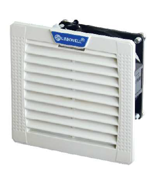 Picture of Ventilador c/grelha e filtro 25/16m³/h 230Vac 109x109x60