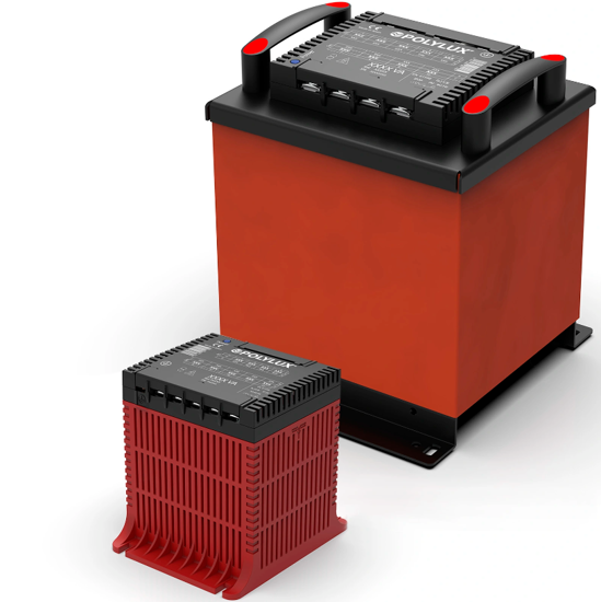 Picture of Transformador monofásico 230-400-460V/12-24V 400VA Enresinado