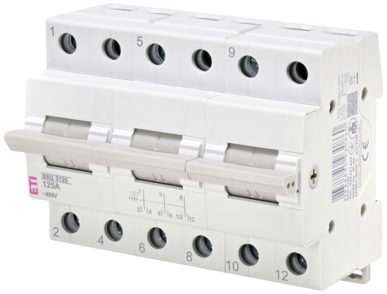 Picture of Inversor modular I-0-II 3p 125A 400V
