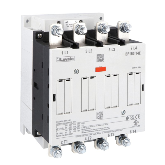 Picture of Contactor 4P 250A AC1 230Vac/dc