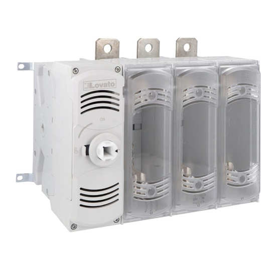 Picture of Interruptor seccionador de fusíveis NH1 3P 250A