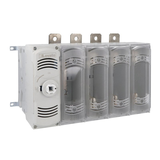 Picture of Interruptor seccionador de fusíveis NH1 4P 250A