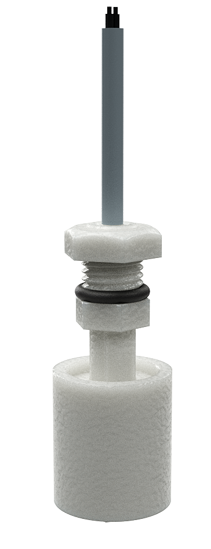 Picture of Sensor de nível vertical 230Vac 350Vdc  -10 a 80ºC cabo 2mt