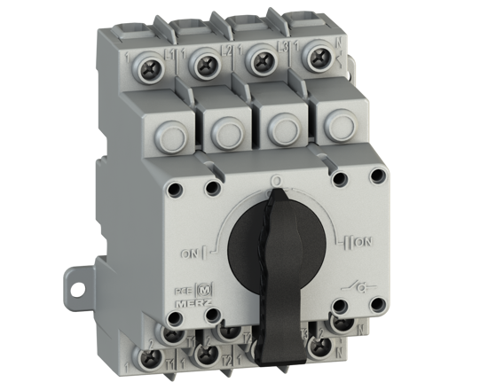 Picture of Interruptor de transferência 1-0-2 MLU1 4P 63A fix base